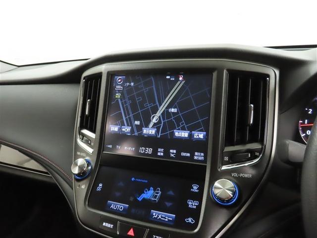 クラウン アスリートS 本革シート シートヒーター&ベンチレーション メモリーナビ フルセグTV CDDVD再生 メディアプレイヤー接続 バックモニター ETC LEDヘッドランプ 衝突回避軽減ブレーキ 踏み間違い制御装置(10枚目)