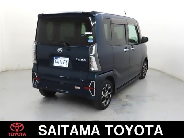 タント カスタムＸセレクション　衝突回避軽減ブレーキ　踏み間違い制御装置　車線逸脱警報　オートハイビーム　ドラレコ　バックモニター　両側電動スライドドア　ＬＥＤヘッドランプ　シートヒーター　メモリーナビ　フルセグＴＶ　ＣＤＤＶＤ再生（6枚目）