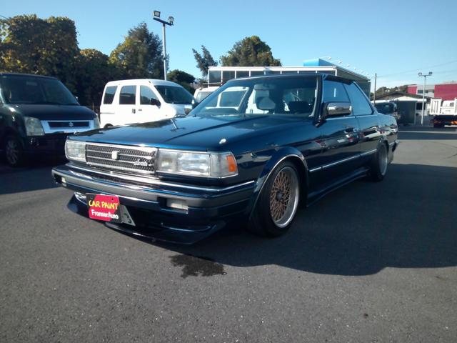 チェイサー アバンテ　車高調　ＳＳＲ１５インチアルミ　フロントサイドリア社外ハーフエアロ　純正リアスポイラー　社外マフラー（2枚目）