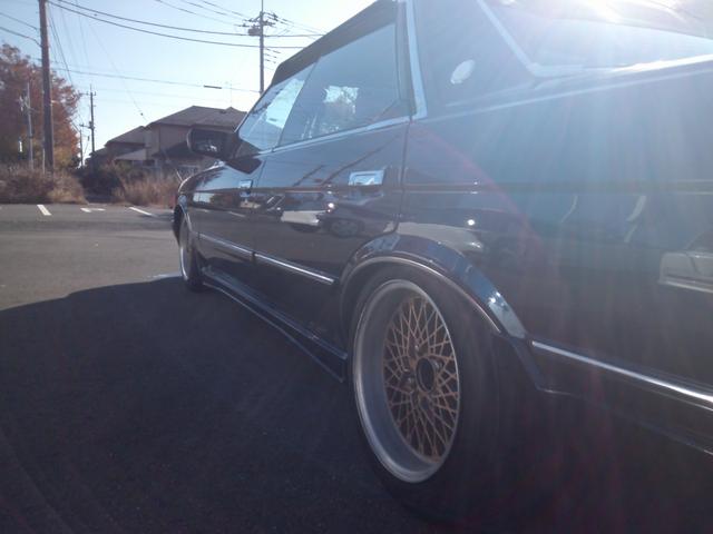 チェイサー アバンテ　車高調　ＳＳＲ１５インチアルミ　フロントサイドリア社外ハーフエアロ　純正リアスポイラー　社外マフラー（15枚目）