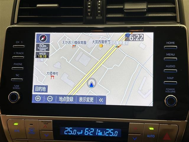 ランドクルーザープラド TX Lパッケージ マットブラックエディション トヨタセーフティセンス メーカーナビ BT/USB/フルセグ 全方位カメラ レーダークルーズコントロール LEDヘッドライト レザーシート シートヒーター エアシート(3枚目)