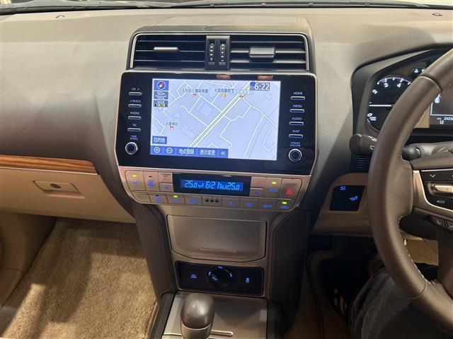 ランドクルーザープラド TX Lパッケージ マットブラックエディション トヨタセーフティセンス メーカーナビ BT/USB/フルセグ 全方位カメラ レーダークルーズコントロール LEDヘッドライト レザーシート シートヒーター エアシート(9枚目)