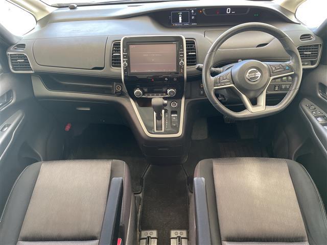 セレナ ハイウェイスター エマージェンシーブレーキ プロパイロット 純正フリップダウンモニター 純正9インチメモリナビ アラウンドビューモニター 両側パワースライドドア LED 純正16インチアルミ 電子パーキング 純正ETC(2枚目)