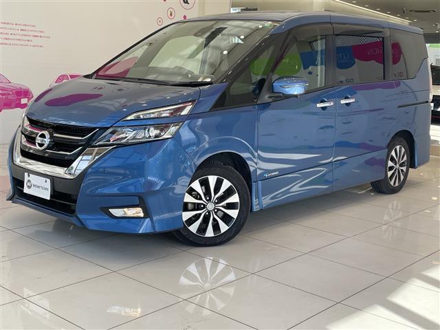 セレナ ハイウェイスター エマージェンシーブレーキ プロパイロット 純正フリップダウンモニター 純正9インチメモリナビ アラウンドビューモニター 両側パワースライドドア LED 純正16インチアルミ 電子パーキング 純正ETC(23枚目)
