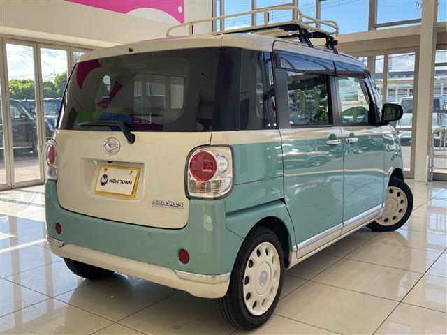 ムーヴキャンバス Ｘメイクアップリミテッド　ＳＡＩＩＩ　スマートアシスト　純正メモリナビ（ＣＤ／ＤＶＤ／ＢＴ／フルセグ）　全方位カメラ　両側パワースライドドア　ステアリングスイッチ　アイドリングストップ（19枚目）