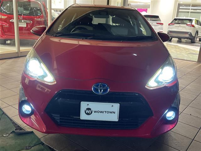 アクア Ｓ　トヨタセーフティーセンス　純正メモリナビ（ＣＤ／ＢＴ／フルセグ）　バックカメラ　ＨＩＤオートライト　シートヒーター　ステアリングスイッチ（10枚目）