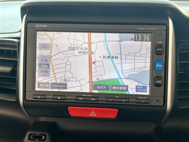 Ｎ－ＢＯＸ Ｇ・Ｌパッケージ　純正メモリーナビ　ＣＤ／ＤＶＤ／ＢＴ／フルセグ　バックカメラ　左パワースライドドア　ＥＴＣ　スマートキー×２　禁煙車（4枚目）