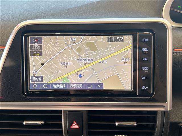 シエンタ G クエロ トヨタセーフティーセンス 純正ナビ パノラミックビューモニター 両側パワースライドドア LEDオートライト ハーフレザーシート シートヒーター 純正15インチアルミ ステアリングヒーター ETC 禁煙(4枚目)