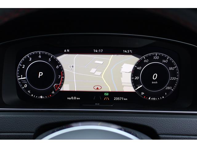 ゴルフGTI パフォーマンス 最終モデル 1オーナー 禁煙車 走行23500km 限定車 245馬力 デジタルメーター 9.2インチDiscoverPro DCCパッケージ ブラインドスポット 360°全方位カメラ 地デジ(14枚目)