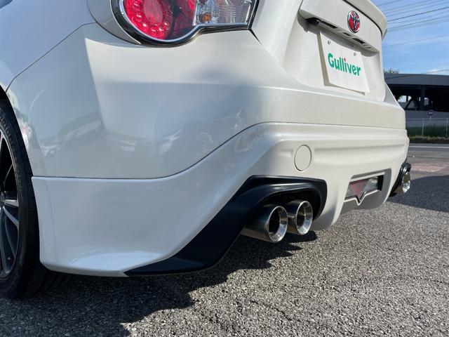 ８６ ＧＴ　６ＭＴ　ＴＲＤエアロ　ＴＲＤマフラー　純正ＳＤナビ　バックカメラ　スマートキー　純正１７インチアルミホイール　純正キセノンヘッドライト　フォグランプ　純正ドライブレコーダー　ＥＴＣ　ドアバイザー（48枚目）