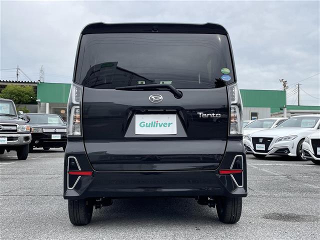 タント カスタムＸスタイルセレクション　スマートアシスト　社外ＳＤナビ　バックカメラ　両パワースライドドア　ハーフレザーシート　前席シートヒーター　スマートキー　コーナーセンサー　ＥＴＣ　純正ＬＥＤライト　フォグランプ　純正１４インチアルミ（7枚目）