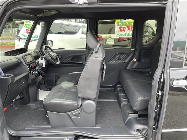 タント カスタムＸスタイルセレクション　スマートアシスト　社外ＳＤナビ　バックカメラ　両パワースライドドア　ハーフレザーシート　前席シートヒーター　スマートキー　コーナーセンサー　ＥＴＣ　純正ＬＥＤライト　フォグランプ　純正１４インチアルミ（16枚目）