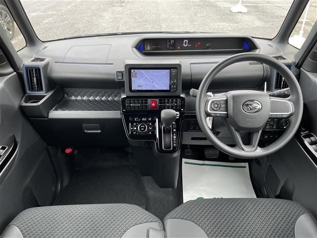 タント カスタムＸスタイルセレクション　スマートアシスト　社外ＳＤナビ　バックカメラ　両パワースライドドア　ハーフレザーシート　前席シートヒーター　スマートキー　コーナーセンサー　ＥＴＣ　純正ＬＥＤライト　フォグランプ　純正１４インチアルミ（42枚目）