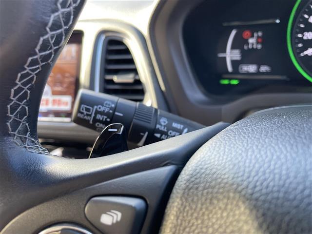 ヴェゼル ハイブリッドZ・ホンダセンシング 純正8インチSDナビ バックカメラ スマートキー ハーフレザーシート シートヒーター アダプティブクルーズコントロール 前後ドラレコ ビルトインETC パドルシフト LEDヘッドライト フォグランプ(11枚目)