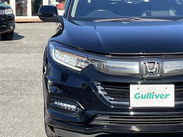 ヴェゼル ハイブリッドZ・ホンダセンシング 純正8インチSDナビ バックカメラ スマートキー ハーフレザーシート シートヒーター アダプティブクルーズコントロール 前後ドラレコ ビルトインETC パドルシフト LEDヘッドライト フォグランプ(28枚目)