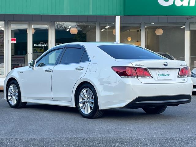 クラウンハイブリッド アスリートＳ　プリクラッシュセーフティー　インテリジェントクリアランスソナー　純正ＨＤＤナビ　バックカメラ　パワーシート　シートヒーター　ステアリングヒーター　レーダークルーズ　スマートキー　ドラレコ　ＥＴＣ（16枚目）