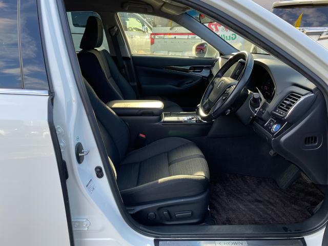 クラウンハイブリッド アスリートＳ　プリクラッシュセーフティー　インテリジェントクリアランスソナー　純正ＨＤＤナビ　バックカメラ　パワーシート　シートヒーター　ステアリングヒーター　レーダークルーズ　スマートキー　ドラレコ　ＥＴＣ（33枚目）