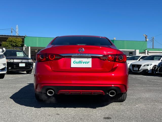 スカイライン ４００Ｒ　黒レザーシート　ＢＯＳＥサウンド　全方位運転支援システム　純正メーカーオプションナビ　エマージェンシーブレーキ　追従式クルコン　全席パワーシート　シートヒーター　全周囲カメラ　前後ドラレコ　ＥＴＣ（16枚目）