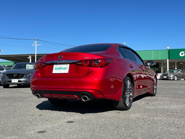 スカイライン ４００Ｒ　黒レザーシート　ＢＯＳＥサウンド　全方位運転支援システム　純正メーカーオプションナビ　エマージェンシーブレーキ　追従式クルコン　全席パワーシート　シートヒーター　全周囲カメラ　前後ドラレコ　ＥＴＣ（23枚目）