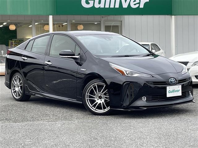 プリウス S TRDエアロ 純正9インチSDナビ バックカメラ トヨタセーフティーセンス レーダークルーズコントロール RAYS18インチアルミ 社外デジタルインナーミラー スマートキー コーナーセンサー ETC(22枚目)