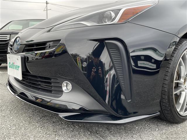 プリウス S TRDエアロ 純正9インチSDナビ バックカメラ トヨタセーフティーセンス レーダークルーズコントロール RAYS18インチアルミ 社外デジタルインナーミラー スマートキー コーナーセンサー ETC(27枚目)