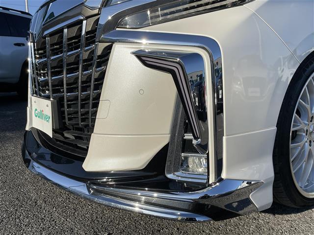 アルファード 2.5S Cパッケージ モデリスタエアロ モデリスタシグネチャーイルミブレード 純正9インチナビ フリップダウンモニター サンルーフ 黒革シート 両後パワースライド パワーバックドア デジタルインナーミラー 21インチアルミ(27枚目)