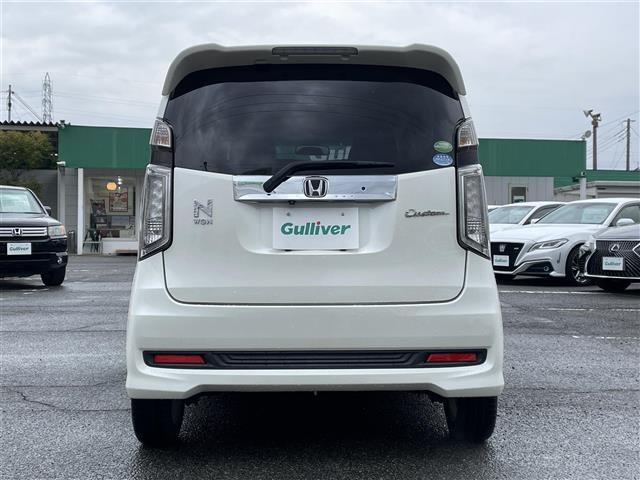 N-WGNカスタム G・Aパッケージ あんしんパッケージ/衝突軽減ブレーキ/サイド&カーテンエアバッグ 純正SDナビ バックカメラ スマートキー クルーズコントロール 純正キセノンヘッドライト フォグランプ ハーフレザーシート ETC(9枚目)