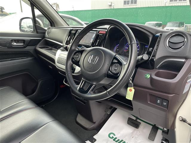 N-WGNカスタム G・Aパッケージ あんしんパッケージ/衝突軽減ブレーキ/サイド&カーテンエアバッグ 純正SDナビ バックカメラ スマートキー クルーズコントロール 純正キセノンヘッドライト フォグランプ ハーフレザーシート ETC(13枚目)