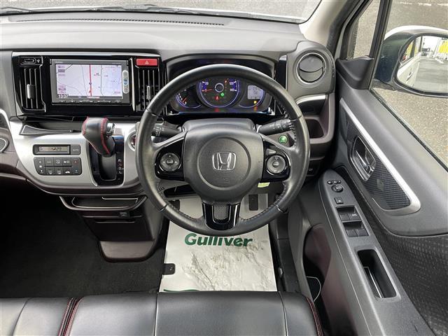 N-WGNカスタム G・Aパッケージ あんしんパッケージ/衝突軽減ブレーキ/サイド&カーテンエアバッグ 純正SDナビ バックカメラ スマートキー クルーズコントロール 純正キセノンヘッドライト フォグランプ ハーフレザーシート ETC(14枚目)