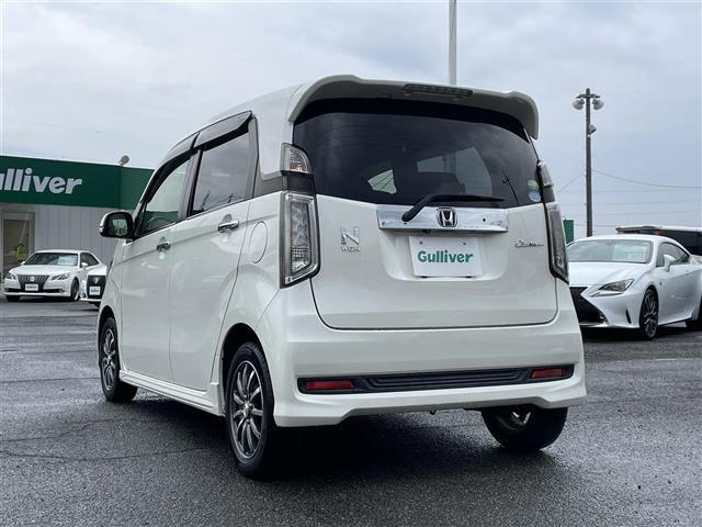 N-WGNカスタム G・Aパッケージ あんしんパッケージ/衝突軽減ブレーキ/サイド&カーテンエアバッグ 純正SDナビ バックカメラ スマートキー クルーズコントロール 純正キセノンヘッドライト フォグランプ ハーフレザーシート ETC(43枚目)