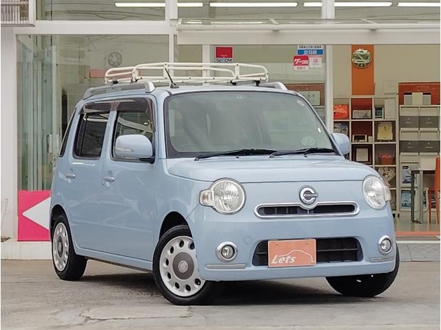 ミラココア ココアプラスＸ　パナソニック製フルセグナビ　ドラレコ前後　ユーザー買取　車体色ライトブルー　ＥＴＣ　禁煙車　２ＷＤ　ルーフキャリア　スペアキー　Ｂｌｕｅｔｏｏｔｈ接続可　エコアイドル　フォグランプ　キーレス（3枚目）