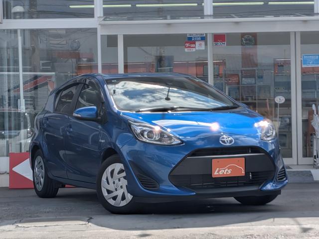 アクア G セーフティセンスC 10系後期型 車庫保管 禁煙車 スマートキー 純正7型ナビ Bluetooth接続 Bカメラ ドラレコ ETC 2オーナー スペアキー スタッドレスタイヤ付き スペアタイヤ(3枚目)