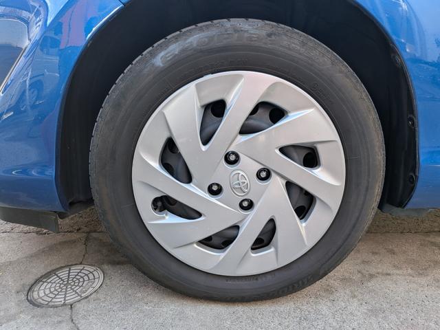 アクア G セーフティセンスC 10系後期型 車庫保管 禁煙車 スマートキー 純正7型ナビ Bluetooth接続 Bカメラ ドラレコ ETC 2オーナー スペアキー スタッドレスタイヤ付き スペアタイヤ(22枚目)