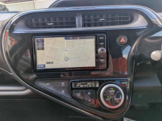 アクア G セーフティセンスC 10系後期型 車庫保管 禁煙車 スマートキー 純正7型ナビ Bluetooth接続 Bカメラ ドラレコ ETC 2オーナー スペアキー スタッドレスタイヤ付き スペアタイヤ(31枚目)