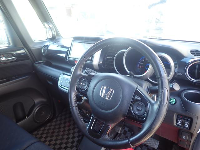 Ｎ－ＢＯＸカスタム Ｇ　ターボＳＳパッケージ　ターボＳＳパッケージ・クルコン・パドルシフト・両側パワスラ・オートライト・ＥＴＣ・ｅｃｏモード・ＶＳＡ（横滑り防止）・キー２個・ナビ・地デジ・ＣＤ／ＤＶＤ・ＳＤ録音・Ｂｌｕｅｔｏｏｔｈ・カメラ・保証付（27枚目）