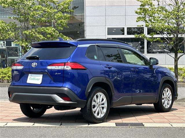 カローラクロス ハイブリッド S ワンオーナー/純正ナビ(フルセグTV/Bluetooth/FM/AM/USB)/純正フロアマット/ETC/ブラインドスポットモニター/追従ありクルーズコントロール/積み込み社外冬タイヤセット(32枚目)