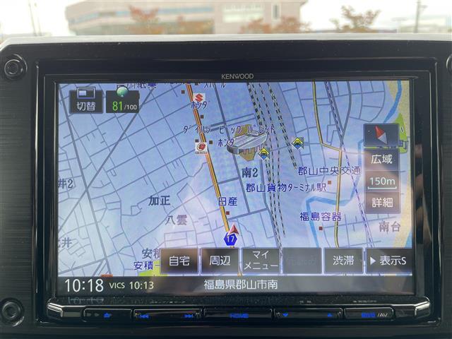 ジムニー ＸＣ　純正ナビゲーション／バックカメラ／ビルトインＥＴＣ２．０／前席シートヒーター／デュアルセンサーブレーキサポート／車線逸脱警報／クルーズコントロール／ステアリングリモコン／ＬＥＤオートライト（9枚目）