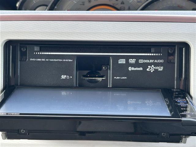 ムーヴキャンバス Ｇメイクアップ　ＳＡＩＩＩ　禁煙車／純正ナビ（フルセグＴＶ／ＦＭ／ＡＭ／ＣＤ／ＤＶＤ／ＳＤ）／バックカメラ／ＢＴ／前後ドラレコ／衝突軽減／純正フロアマット／両側パワースライドドア／横滑り防止機能／アイドリングストップ（7枚目）
