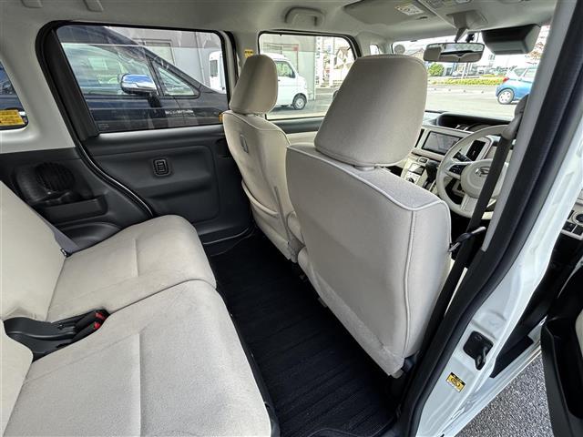 ムーヴキャンバス Ｇメイクアップ　ＳＡＩＩＩ　禁煙車／純正ナビ（フルセグＴＶ／ＦＭ／ＡＭ／ＣＤ／ＤＶＤ／ＳＤ）／バックカメラ／ＢＴ／前後ドラレコ／衝突軽減／純正フロアマット／両側パワースライドドア／横滑り防止機能／アイドリングストップ（19枚目）