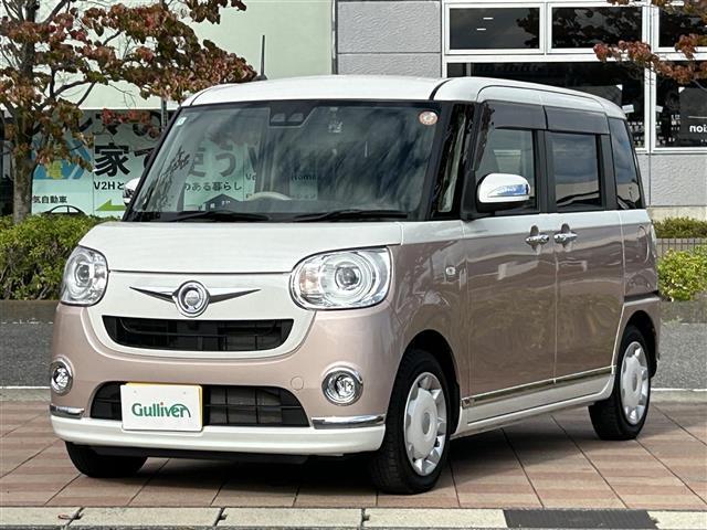 ムーヴキャンバス Ｇメイクアップ　ＳＡＩＩＩ　禁煙車／純正ナビ（フルセグＴＶ／ＦＭ／ＡＭ／ＣＤ／ＤＶＤ／ＳＤ）／バックカメラ／ＢＴ／前後ドラレコ／衝突軽減／純正フロアマット／両側パワースライドドア／横滑り防止機能／アイドリングストップ（36枚目）