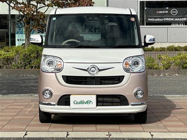 ムーヴキャンバス Ｇメイクアップ　ＳＡＩＩＩ　禁煙車／純正ナビ（フルセグＴＶ／ＦＭ／ＡＭ／ＣＤ／ＤＶＤ／ＳＤ）／バックカメラ／ＢＴ／前後ドラレコ／衝突軽減／純正フロアマット／両側パワースライドドア／横滑り防止機能／アイドリングストップ（37枚目）