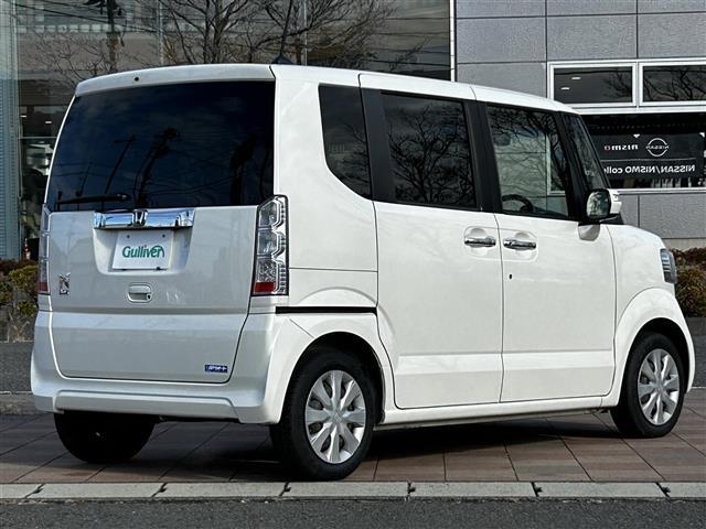 Ｎ－ＢＯＸ Ｇ　ターボＳＳパッケージ　純正ナビゲーション／バックカメラ／ビルトインＥＴＣ／両側電動スライドドア／前席シートヒーター／クルーズコントロール／パドルシフト／シートバックテーブル／リアドアシェード／スタドッレスセット車載（35枚目）