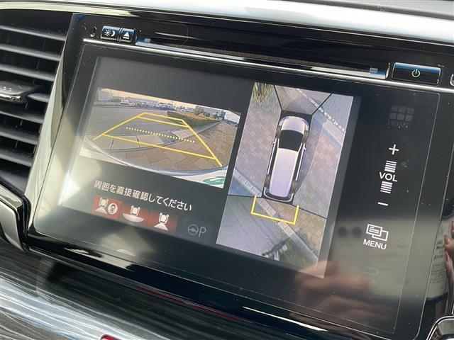 オデッセイ アブソルート　純正ナビゲーション（ＣＤ／ＤＶＤ／ＵＳＢ／ＨＤＭＩ／ＴＶ）アラウンドビューモニター／ビルトインＥＴＣ／フリップダウンモニター／両側電動スライドドア／クルーズコントロール／パドルシフト／ＬＥＤライト（4枚目）