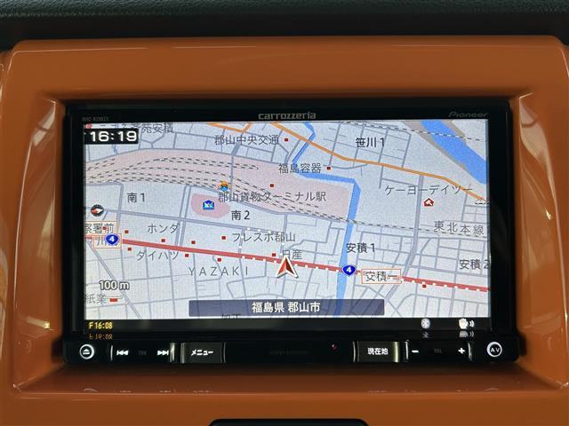 ハスラー G 純正ナビゲーション【フルセグTV/FM・AM/BT】/衝突軽減/DN席シートヒーター/アイドリングストップ/ダウンヒルアシスト/ビルトインETC/横滑り防止/純正フロアマット/オートエアコン/(2枚目)