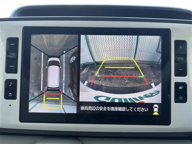 ムーヴキャンバス ＧメイクアップＶＳ　ＳＡＩＩＩ　純正ナビゲーション／パノラマモニター／純正前方ドライブレコーダー／ビルトインＥＴＣ／両側電動スライドドア／衝突警報機能／衝突回避支援ブレーキ機能／車線逸脱警報機能／誤発進抑制制御機能／オートハイビーム（3枚目）