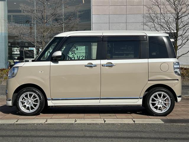 ムーヴキャンバス ＧメイクアップＶＳ　ＳＡＩＩＩ　純正ナビゲーション／パノラマモニター／純正前方ドライブレコーダー／ビルトインＥＴＣ／両側電動スライドドア／衝突警報機能／衝突回避支援ブレーキ機能／車線逸脱警報機能／誤発進抑制制御機能／オートハイビーム（35枚目）