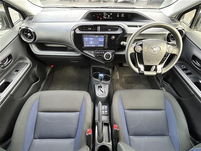 アクア S 純正ナビゲーション/バックカメラ/ビルトインETC/プリクラッシュセーフティ/レーントレーシングアシスト/LEDヘッドライト/社外フロアマット/ドアバイザー(42枚目)