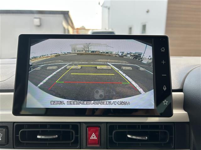 ムーヴキャンバス ストライプスＧ　ディスプレイオーディオ／バックカメラ／ＥＴＣ／両側電動スライドドア／前席シートヒーター／衝突警報機能／誤発進抑制機能／ふらつき警報／先行車発進お知らせ機能／標識認識機能／アダプティブドライビングビーム（3枚目）