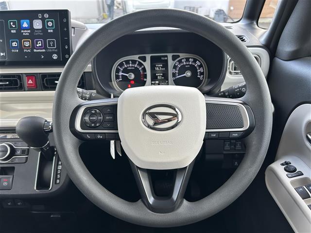 ムーヴキャンバス ストライプスＧ　ディスプレイオーディオ／バックカメラ／ＥＴＣ／両側電動スライドドア／前席シートヒーター／衝突警報機能／誤発進抑制機能／ふらつき警報／先行車発進お知らせ機能／標識認識機能／アダプティブドライビングビーム（11枚目）