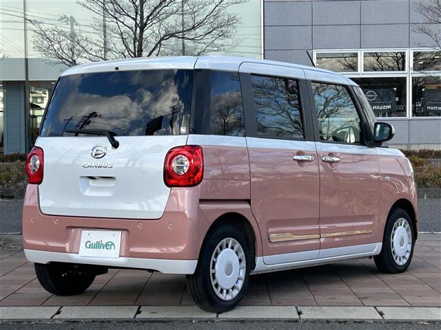 ムーヴキャンバス ストライプスＧ　ディスプレイオーディオ／バックカメラ／ＥＴＣ／両側電動スライドドア／前席シートヒーター／衝突警報機能／誤発進抑制機能／ふらつき警報／先行車発進お知らせ機能／標識認識機能／アダプティブドライビングビーム（33枚目）